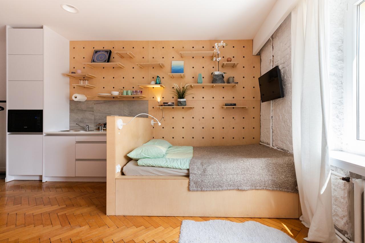 Apartament W Sercu Miasta Łódź Dış mekan fotoğraf